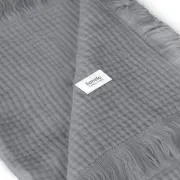 Muselina, Lionelo, Din bumbac, Lavabila la masina de spalat, Dimensiune mare 70x100 cm, Gri BYNLO-MUSLIN_BLANKET_DOVE_GREY