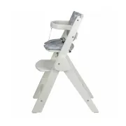 Scaun de masa, FreeON, Finny Fold, 6 luni - 15 Kg, Reglabil pe inaltime, Pernuta, Pliabil, White BYN86489