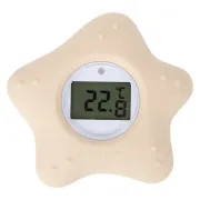 Termometru digital, FreeON, Starfish, Multifunctional, Ecran usor de citit, BPA Free, 0 luni+, Beiige BYN88551