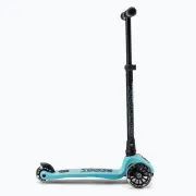 Trotineta Copii Pliabila, Reglabila, Roti Luminoase, Highwaykick 3 Led Blueberry, 3-6 Ani, Pana La 50 Kg, Scoot  Ride Pjb96356