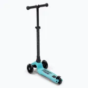 Trotineta Copii Pliabila, Reglabila, Roti Luminoase, Highwaykick 3 Led Blueberry, 3-6 Ani, Pana La 50 Kg, Scoot  Ride Pjb96356