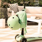 Trotineta Copii Pliabila, Reglabila, Roti Luminoase, Highwaykick 3 Led Kiwi, 3-6 Ani, Pana La 50 Kg, Scoot  Ride Pjb96359