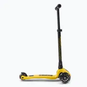 Trotineta Copii Pliabila, Reglabila, Roti Luminoase, Highwaykick 3 Led Lemon, 3-6 Ani, Pana La 50 Kg, Scoot  Ride Pjb96358