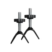 Adaptoare tip Y pentru porti de siguranta pentru scari si balustrade, set 2 buc, Negru