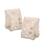 Aripioare gonflabile de inot SIPO, sustinatoare pentru copii 3-6 ani (15-30 kg), Beige