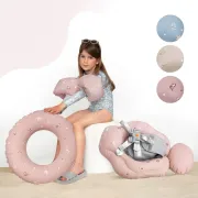 Aripioare gonflabile de inot SIPO, sustinatoare pentru copii 3-6 ani (15-30 kg), Pink