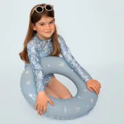 Colac gonflabil de inot SIPO 50 cm, pentru copii 3-6 ani (15-30 kg), Blue
