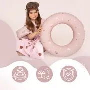 Colac gonflabil de inot SIPO 50 cm, pentru copii 3-6 ani (15-30 kg), Pink