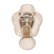 Colac gonflabil de inot SIPO Swim Pro, sustinator pentru bebelusi 6-36 luni (11-18 kg), Beige