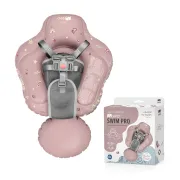 Colac gonflabil de inot SIPO Swim Pro, sustinator pentru bebelusi 6-36 luni (11-18 kg), Pink