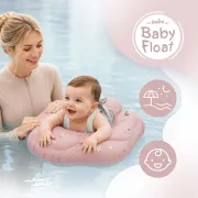Colac gonflabil de inot SIPO Swim Pro, sustinator pentru bebelusi 6-36 luni (11-18 kg), Pink