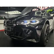 Mae Ina Electrica Bmw M4 12v Negru Metalic, Licenta Oficiala ,   Telecomanda 2.4g, Scaun Piele Pjbc4k2418zwart