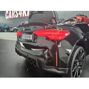 Mae Ina Electrica Bmw M4 12v Negru Metalic, Licenta Oficiala ,   Telecomanda 2.4g, Scaun Piele Pjbc4k2418zwart