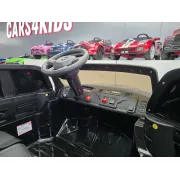 Masinuta Electrica Copii Dodge Ram Pick-up 12v, Telecomanda, Bluetooth, Sa Piele, Soft Start, Negru Pjbc4kk03zwart