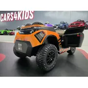 Masinuta Electrica Copii Mclaren Rally 12v, Telecomanda, Bluetooth, Usb, Sa Piele, Anvelope Eva, 3-5 Ani Pjbc4kk07