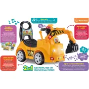 Masinuta ride on 2 in 1 - buldozer