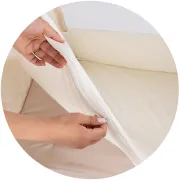 Patut co-sleeper pliabil Chipolino SleepNFold cashmere HUBKOSSF0264CA