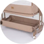 Patut co-sleeper si tarc Chipolino Zen latte HUBKOSZE0262LA