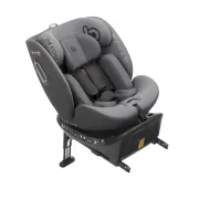 Scaun auto, Be Cool, Nitro, I-Size, Rotire 360 grade, 40-150 cm, 0-36 kg, Cu Isofix, ECE R129, Be Smoke BYN8420421095225