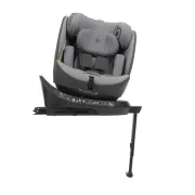 Scaun auto, Be Cool, Nitro, I-Size, Rotire 360 grade, 40-150 cm, 0-36 kg, Cu Isofix, ECE R129, Be Smoke BYN8420421095225