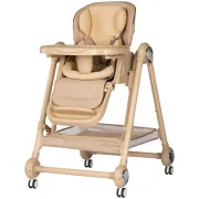 Scaun de masa Chipolino Melba 2 in 1 latte HUBSTHME0262LA