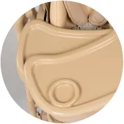 Scaun de masa Chipolino Melba 2 in 1 latte HUBSTHME0262LA