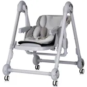 Scaun de masa Chipolino Melba 2 in 1 platinum HUBSTHME0261PL