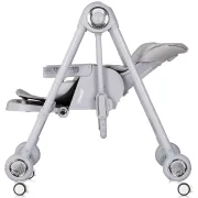 Scaun de masa Chipolino Melba 2 in 1 platinum HUBSTHME0261PL