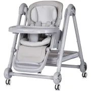 Scaun de masa Chipolino Melba 2 in 1 platinum HUBSTHME0261PL