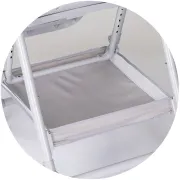 Scaun de masa Chipolino Melba 2 in 1 platinum HUBSTHME0261PL