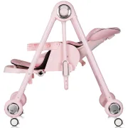 Scaun de masa Chipolino Melba 2 in 1 powder pink HUBSTHME0264PP