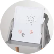 Scaun de masa Chipolino Multi 4 in 1 charcoal HUBSTHMLT02601CH
