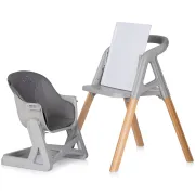 Scaun de masa Chipolino Multi 4 in 1 charcoal HUBSTHMLT02601CH