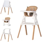Scaun de masa Chipolino Multi 4 in 1 latte HUBSTHMLT02602LA