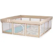 Tarc de joaca Chipolino Easy 180x180 cm beige HUBKOIEA0252BE