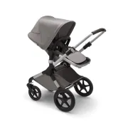Carucior Bugaboo Fox 2 Aluminium Light Grey 2 in 1