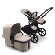 Carucior Bugaboo Fox 5 Renew Black Dessert Taupe 2 in 1