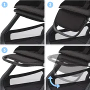 Carucior Bugaboo personalizat Dragonfly Black Midnight Black