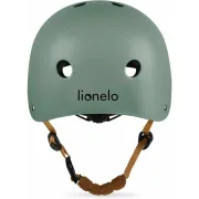 Casca pentru copii, Lionelo, Reglabila 50-56 cm, Din ABS si EPS, Conform cu standardul EN1078, Green Sage BYNLO-HELMET_GREEN_SAGE