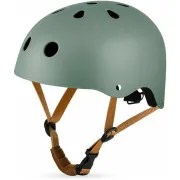 Casca pentru copii, Lionelo, Reglabila 50-56 cm, Din ABS si EPS, Conform cu standardul EN1078, Green Sage BYNLO-HELMET_GREEN_SAGE