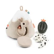 Jucarie cu activitati HideSeek Mountain Done by Deer Lalee Colour Mix