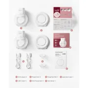 Pompa de san Momcozy Hands-free dubla S12 Pro Quick Pink