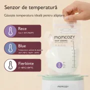 Pungi depozitare Momcozy pentru lapte matern cu turnare usoara 200 buc