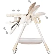 Scaun de masa Chipolino Yogurt latte HUBSTHYO0261LA