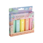 Set 5 markere pastel