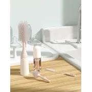Set curatare biberoane Momcozy cu spuma 360 Push-Press Pink