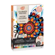 Set de colorat dupa numere - mandale misterioase bkcm301
