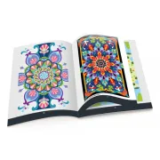 Set de colorat dupa numere - mandale misterioase bkcm301