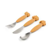 Set tacamuri Done by Deer Easy-grip Deer Friends Mustard