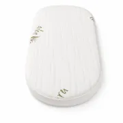 Saltea DualNest 122x67x8 pentru pat oval in 3 straturi cu husa de Jacquard Deluxe - ASC6427968022143